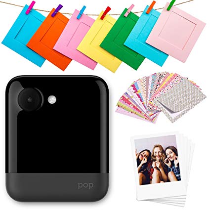 Polaroid POP 2.0-20MP Instant Print Digital Camera with 3.97" Touchscreen Display, Built-In Wi-Fi, 1080p HD Video, Black