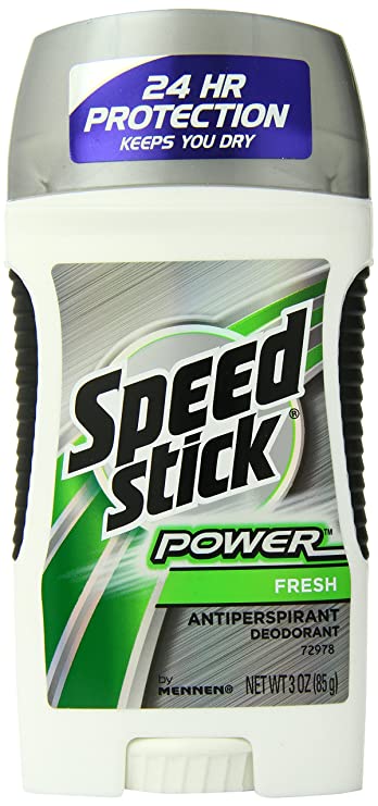 Speed Stick Antiperspirant/Deodorant, Fresh Scent, 3 Ounce Stick