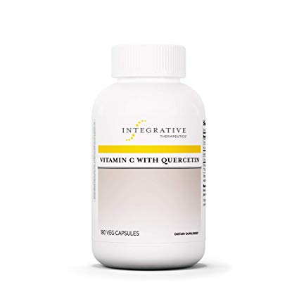Integrative Therapeutics - Vitamin C with Quercetin - Supplement for Proper Immune Balance Support - 180 Capsules