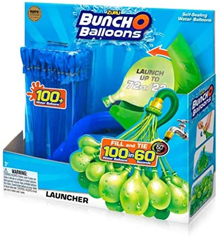Bunch O Balloons Launcher with 100 Water Balloons - Blue
