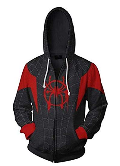 Vera Funk Lycra Spandex Halloween New into The Spider Verse Miles Morales Cosplay Costumes Adult/Kids