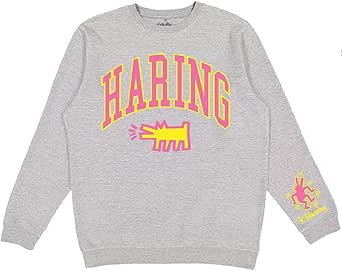 Ripple Junction Keith Haring Barking Dog Sweatshirts for Men or Women