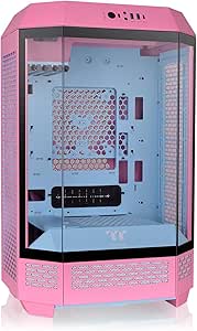 Tower 300 Bubble Pink Micro-ATX Case; 2x140mm CT Fan Included; Support Up to 420mm Radiator; Optional Chassis Stand Kit Allows Horizontal Display; CA-1Y4-00SAWN-00; 3 Year Warranty