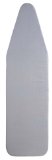 Household Essentials Standard Ironing Board Replacement Pad and Cover Silver Silicone Coated