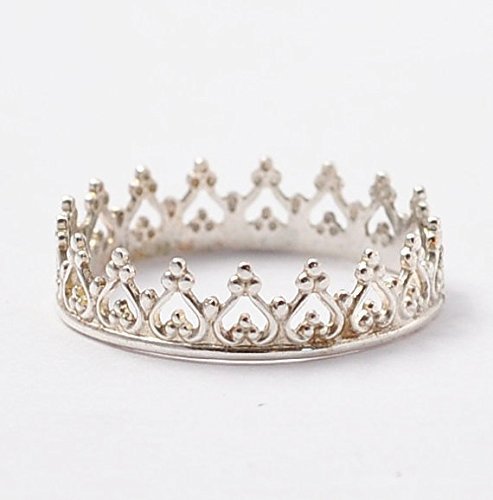 Crown Ring: Sterling Silver Band