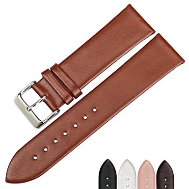 MAIKES New White Watch Accessories 12-24mm Watch band Quality Leather Watch Strap Bracelet Watchbands