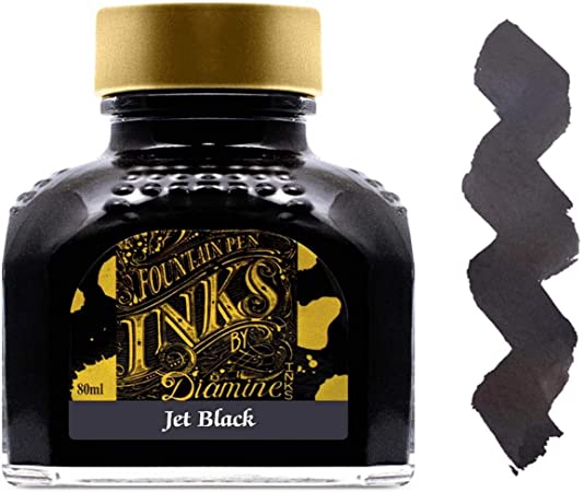 Diamine Ink Bottle Jet Black