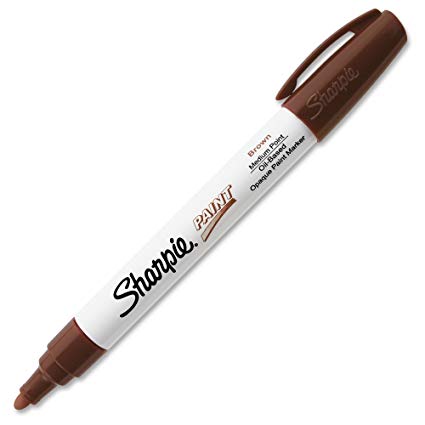 Sharpie Paint Markers medium brown