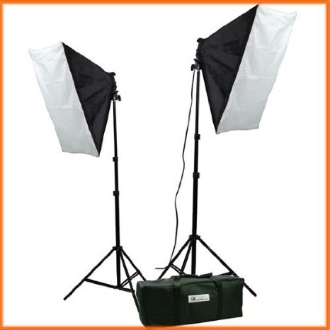 ePhoto Video Studio Photography Lighting kit softbox light kit video lighting kit CASE H9004S