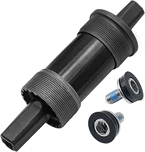 Bike Bottom Bracket Mountain Bike Square-Taper Bottom Bracket Bicycles 68mm Replacement for Shimano Tourney TX800 Series