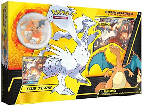 Pokemon TCG: Reshiram & Charizard-Gx Figure Collection
