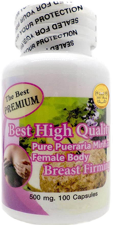 The Best Premium Pueraria Mirifica 500mg 100 Vegetarian Capsules Powder Natural Herbal
