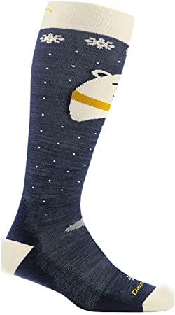 Darn Tough Polar Bear Over The Calf Cushion Sock - Kids'