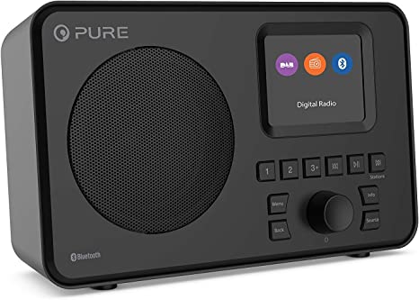 Pure ELAN-ONE FM/DAB  Radio with Bluetooth - Black