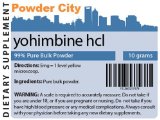 Yohimbine HCL Powder 10 Grams