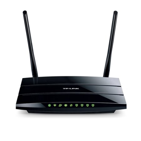 TP-LINK TD-W8970 V3 Gigabit Wireless N ADSL2  Modem Router for Phone Line Connections (300 Mbps, Media/Print Server and 3G/4G Modem, USB Ports for Storage Sharing)