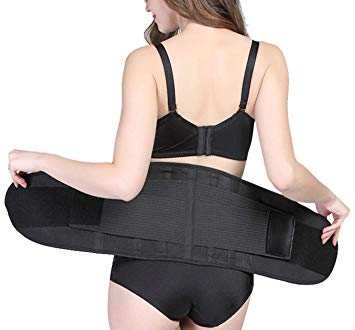 Neoprene Back Brace Lumbar for Slimmer Water Weight Loss Mobile Tummy Tuck Belts Strengthen Tummy Abs