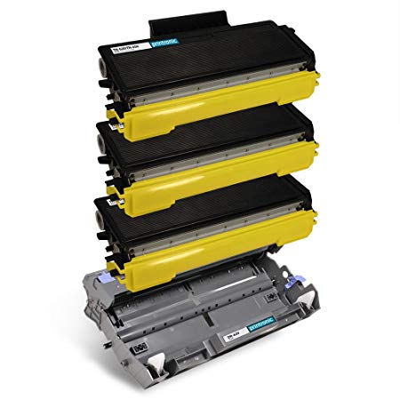 Printronic Compatible Toner Cartridge Replacement for Brother TN-650 TN650 DR-620 DR620 (3 Black 1 Drum) 4 Pack for DCP-8050DN DCP-8080DN DCP-8085DN HL-5340D HL-5350DN HL-5350DNLT HL-5370DW HL-5370DWT HL-5380DN MFC-8370 MFC-8480DN MFC-8680DN MFC-8690DW MFC-8880DN MFC-8890DW