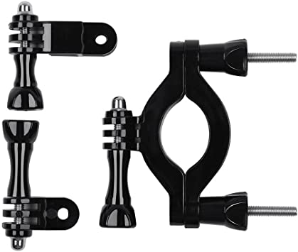 TELESIN Large Diameter Handlebar Seatpost Three-Way Adjustable Pivot Arm for GoPro Roll Bar Mount for Hd Gopro Hero2/3/4/5