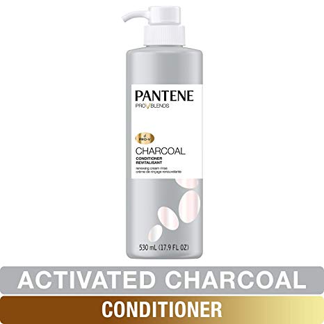 Pantene, Sulfate Free Conditioner, with Activated Charcoal, Pro-V Blends, 17.9 fl oz