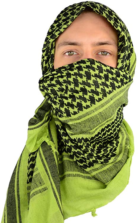 Mato & Hash Military Shemagh Tactical 100% Cotton Scarf Head Wrap