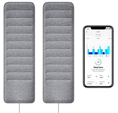 Withings Sleep - Sleep Tracking Pad Under The Mattress with Sleep Cycle Analysis