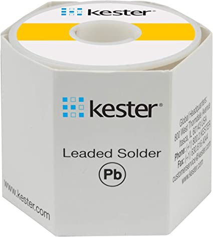 Kester Solder 24-6040-0027 44 Series Core Size 66 Sn60 Pb40 Activated Rosin Cored 21 Awg Solder Wire