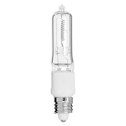 Satco 100T4/CL 120V [S3107] 100W 120V 2900 1700 Lumens Dimmable Indoor/Outdoor Single Ended Halogen (Pack of 12)