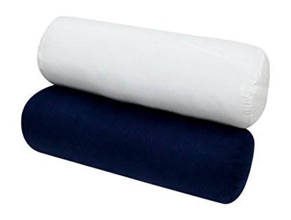 High Quality-Yoga Bolster - 28L x 10 - Supportive Round - Exclusively by Blowout Bedding RN# 142035