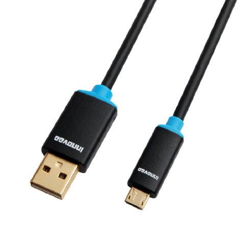 INNOVAA Premium Micro USB 20 High-Speed Cable - 10 Feet  Compatible with most Android Device