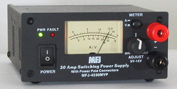 MFJ-4230MVP COMPACT SWITCH PS, MTR/PP/4-16V ADJ. 110