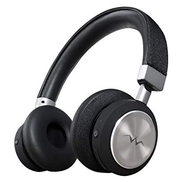 LINNER NC80 Active Noise Cancelling Bluetooth Headphones Built in Microphone On-Ear Wireless JAS Hi·Res Audio Headphones, Touch Control, Sound with 34Hours Playtime