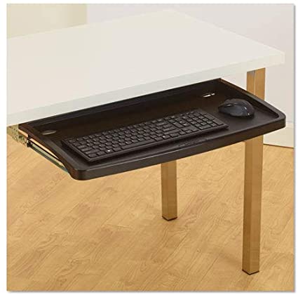 Comfort Keyboard Drawer with SmartFit System, 26w x 13 1/4d, Black