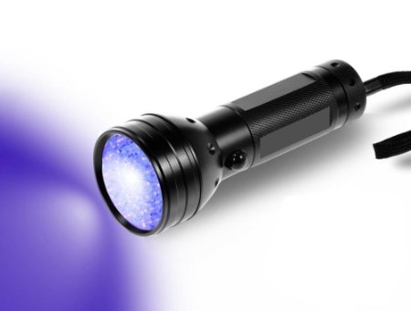 ELECLOVER 51 LEDs 395nm Light Pet UV Urine Stain Detector Blacklight Flashlight
