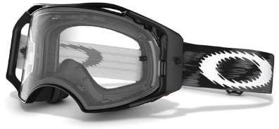 Oakley Airbrake MX Goggles (Jet Black Speed Frame/Clear Lens)