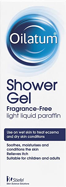Oilatum Shower Gel Fragrance Free to Treat Dry Skin & Eczema 150ml