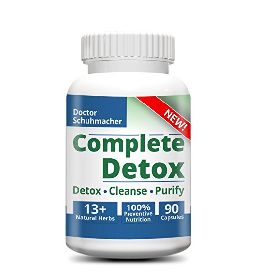 #1 Complete Detox [New Formula] - Rapid whole body detox - 10   natural herbs - Scientifically formulated & most recommended for detox - 90 Capsules