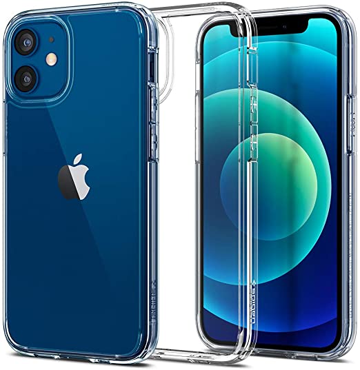 Spigen Ultra Hybrid Designed for iPhone 12 Mini Case (2020) - Crystal Clear