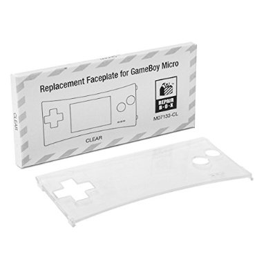 Game Boy Micro Replacement Faceplate (Clear)