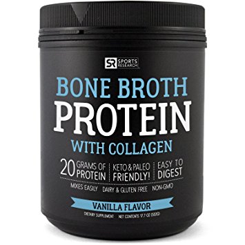 Bone Broth Protein with Collagen (Vanilla (20 Servings))
