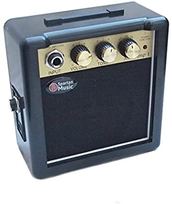 Spartan Music Portable Battery Powered Mini Amp for Electric Guitar