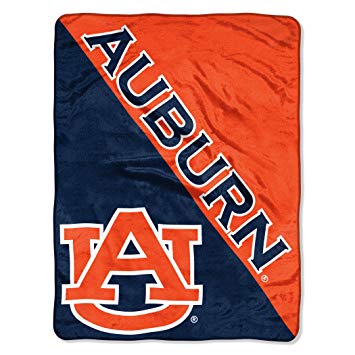 Officially Licensed NCAA "Halftone" Micro Raschel Throw Blanket, 46" x 60", Multi Color