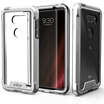 LG V30 Case - Zizo [ION Series] with FREE [LG V 30 Screen Protector] Transparent Clear [Military Grade Drop Tested]