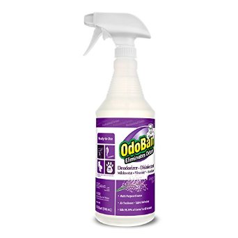 OdoBan 32 OZ Ready-to-Use Lavender Disinfectant Fabric and Air Freshener