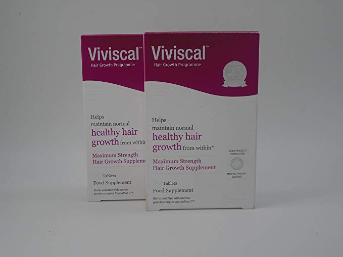 Viviscal Maximum Strength Hair Nutrient Tablets 2 BXS of 60