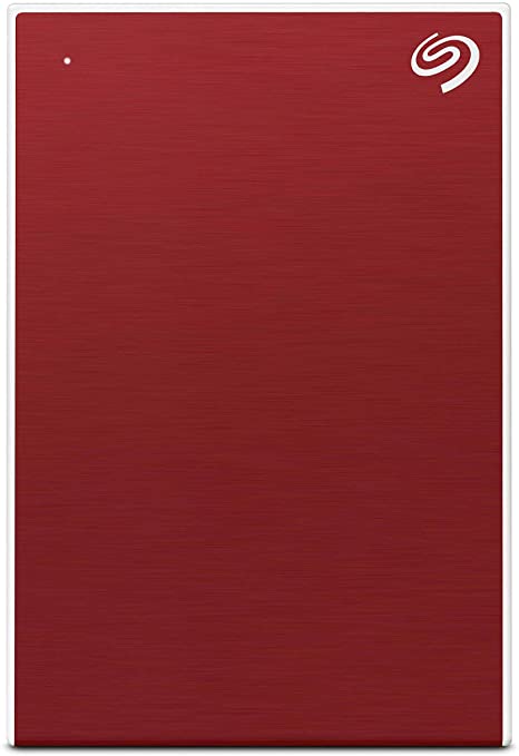 Seagate 2TB Backup Plus Slim USB 3.0 Portable 2.5 Inch External Hard Drive for PC and Mac (Red)