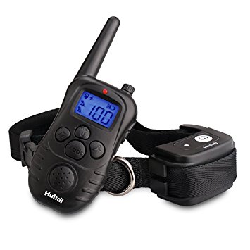 Dog Training Collars 330 Yards Remote Training E-collar with Static Shock ,Vibration ,Beep and Light Mode