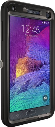 OtterBox Samsung Galaxy Note 4 Case Defender Series- Frustration-Free Packaging - Black