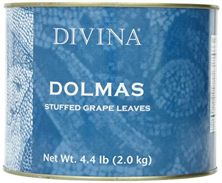 Divina Dolmas Stuffed Grape Leaves, 4.4 lb.  Can