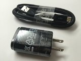 OEM LG 12Amp Charger MCS-01WR with 20 5FT Micro USB for LG G2 Google Nexus G L9 F3 F6 - Non-Retail Packaging - Black